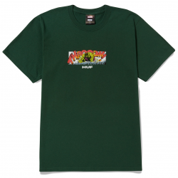 HUF T-SHIRT RAGE SS FOREST...